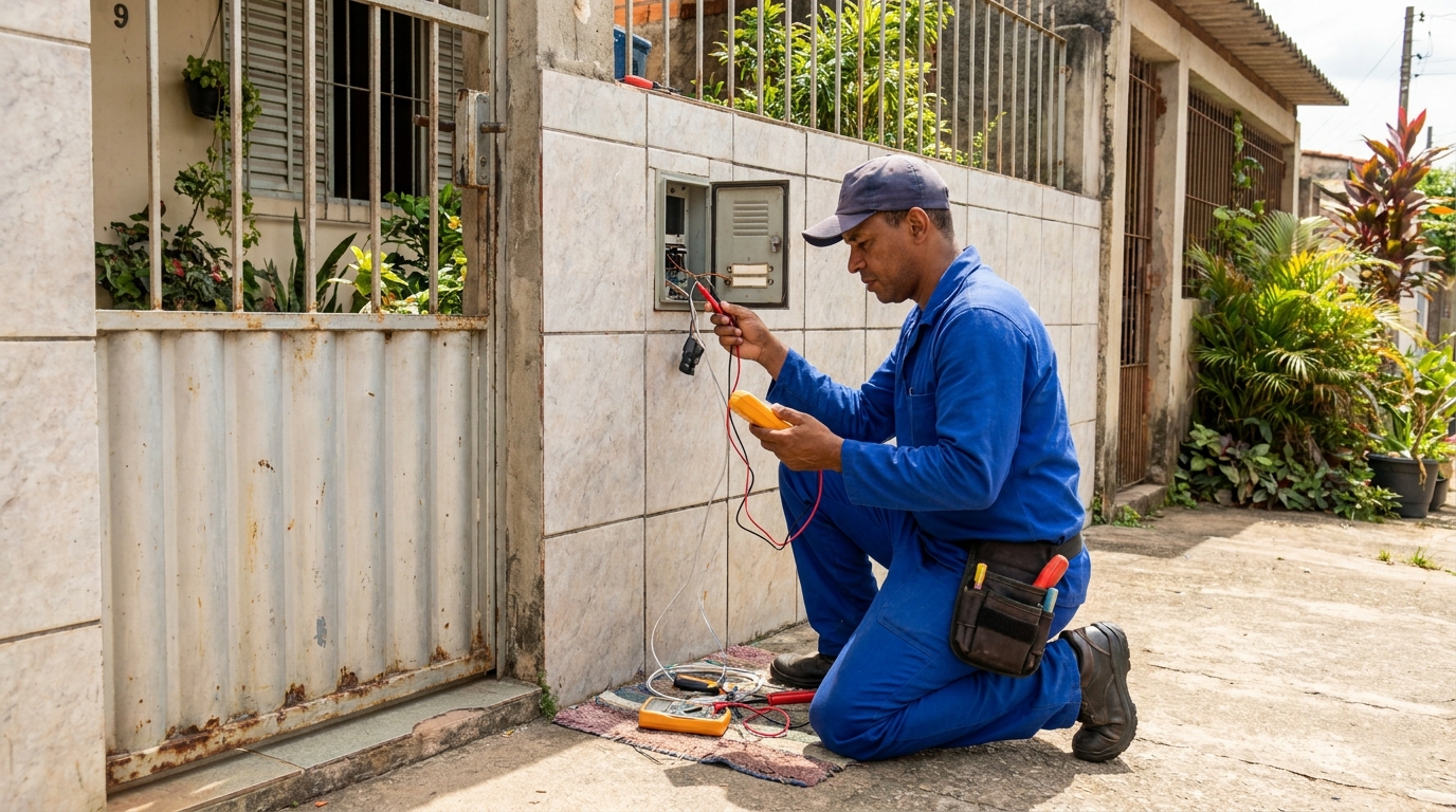 Manutenção de Sistema no Jardim Maria, Piracicaba‑SP